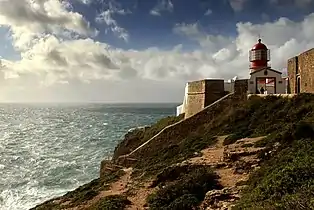 Barca dos Corvos, forteresse du cap Saint-Vincent