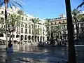 Plaça Reial de Barcelone.