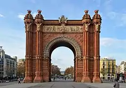 Arc de triomphe (Barcelone)