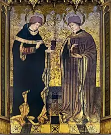 Saints Côme et Damien par Bernat Martorell, et Miquel Nadal