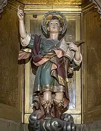 Statue de saint Pancrace de Rome