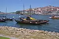 Barcos rabelos sur le Douro.