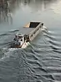 Barge pour le transport des déchets