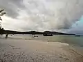 Barge dans la baie de Saracen.