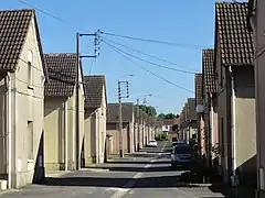 Corons de la cité des Roulettes.