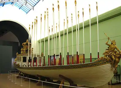Canot impérial, Paris, musée national de la Marine.