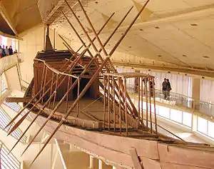 BESIX et Orascom ont réalisé l'opération de transport de la Barque solaire de Khéops, des pyramides de Gizeh au Grand Egyptian Museum.