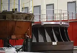 Turbine en maintenance