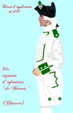 régiment de Barrois de 1779 à 1791