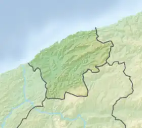 Voir sur la carte topographique de la province de Bartın