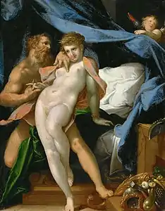 Vulcain et Maia(v. 1585)