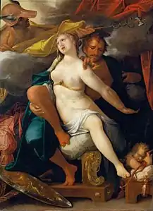 Vénus et Mars prévenus par Mercure(v. 1586-87)