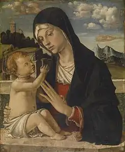 Vierge à l'Enfant1485-1523, Baltimore.