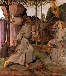 Stigmates de saint François v. 1487, Castiglion Fiorentino