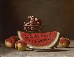 Still Life with Watermelon, sans date, Musée d'Art d'Indianapolis