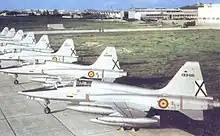 Avions sur l'aéroport de Getafe.