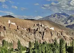 Basgo Gompa, le monastère.