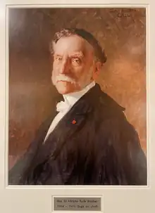 Adolphe-Basile Routhier, peinture à l'huile, Palais de justice de Montréal.