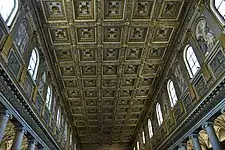 Plafond à caissons de Sainte Marie Majeure de Rome