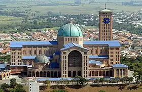 La Basilique Notre-Dame d'Aparecida, où a lieu la conférence.