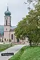 Église Sainte-Marie-Auxiliatrice (Basilique Notre-Dame-de-Thierenbach)- église sauf clocher moderne- peintures murales