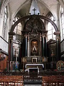 Le chœur de la basilique.