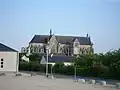 La basilique Notre-Dame de Cléry, façade nord.