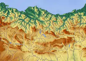 Voir sur la carte administrative des Montagnes basques