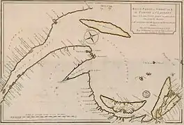 Basse partie du fleuve St Laurent, 1723