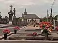 Cimetière et chapelle Saint-Laurent.