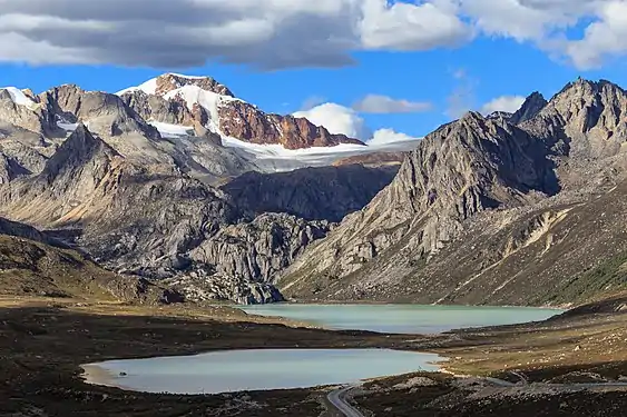 Lacs à Batang dans le Sichuan