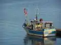 Petit bateau de pêche côtière