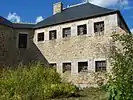 Bâtiment des femmes, vu depuis la cour Sud-Est (voir plan).