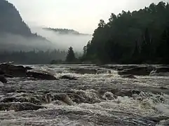 Rapides de la rivière