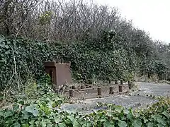 La batterie annexe du fort du Mengant.