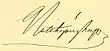 Signature de Lajos Batthyány