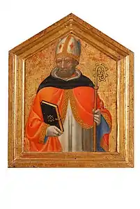 Sant'Agostino vescovo (1415),  Collezione Altomani, Pesaro.