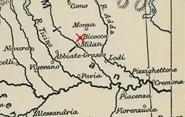 Description de l'image Battle of Bicocca (location).png.