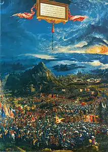 La Bataille d'Issus,1529Altdorfer.