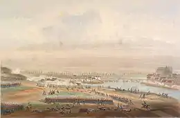 Description de l'image Battle of Montereau coloured.jpg.