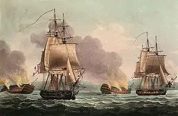 illustration de HMS Acasta (1797)