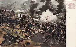 Description de l'image Battle of Yalu old postcard.jpg.