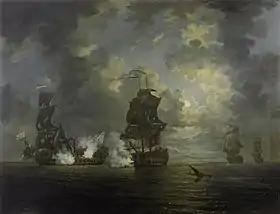 illustration de HMS Swiftsure (1750)