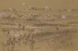 Bataille du Crater,30 juillet 1864.