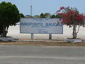Image illustrative de l’article Aéroport de Baucau