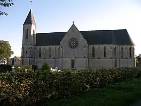 L'église de Robehomme.