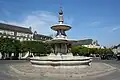 La place Saint-Patrice (du marché) à Bayeux.