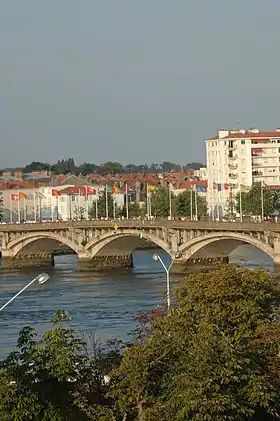 Image illustrative de l’article Pont Saint-Esprit (Bayonne)