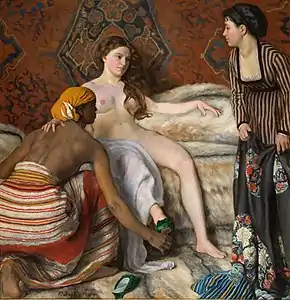 La Toilette (1869-1870), huile sur toile (153 × 148,5 cm), Montpellier, musée Fabre.