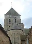 L'église Saint-Aubin.